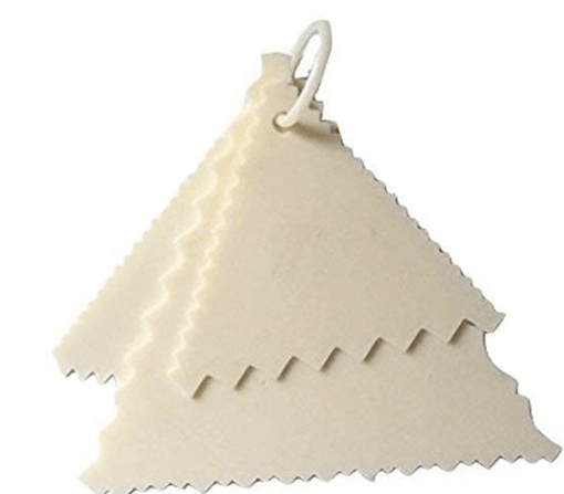 BIG BOX Triangle Scraper Triangle Cake Scraper Sawtooth Shape Fondant and Cake Decorating Tools - Image 2